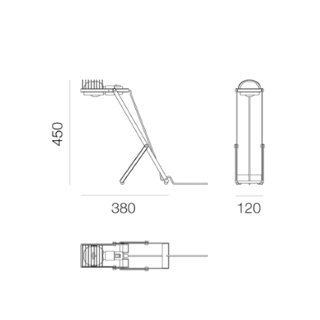 Artemide - Sintesi Bianco Lampada da Tavolo